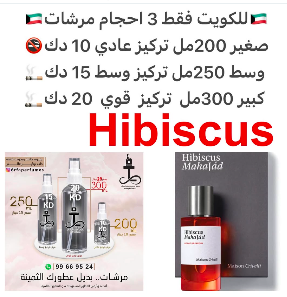 مكونات العطر
الكركدية
الورد الدمشقي
الفانيليا
أوراق القرفة الصينية
الجلود
النعناع الحار
الأمبريت
القرفة #طرفه_بكرت للطلبات فقط ارسال صور عطوركم من انستقرامي والعنوان وحجم العطر المطلوب على وتس اب 99669524 #طرفه_للعطور #اكسبلور_explore #طرف