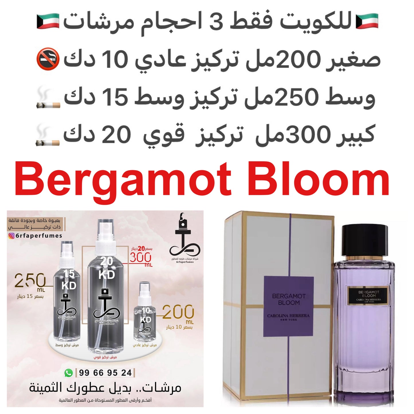 السعر حسب الحجم المطلوب للتركيز والثبات لمدخن السجائر 🚬والشيشه وغير المدخن 🚭 ورسوم عنوان منطقة التوصيل