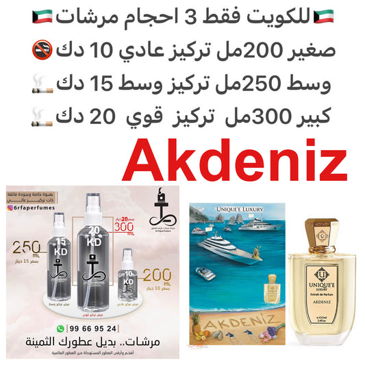 ‎إفتتاحية العطر نسيم البحر, الجريب فروت و الليمون; قلب العطر الأناناس, عشب الميرتل (الآس), الزعتر, التفاح, الخزامي و الزهور البيضاء; قاعدة العطر تتكون من الجلود, خشب الأرز, المسك, خشب الصندل, الفانيليا, العنبر و الباتشولي.